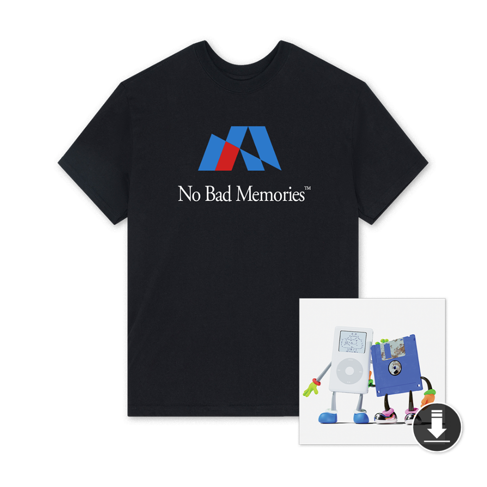 'No Bad Memories' Black T-shirt + Digital Album