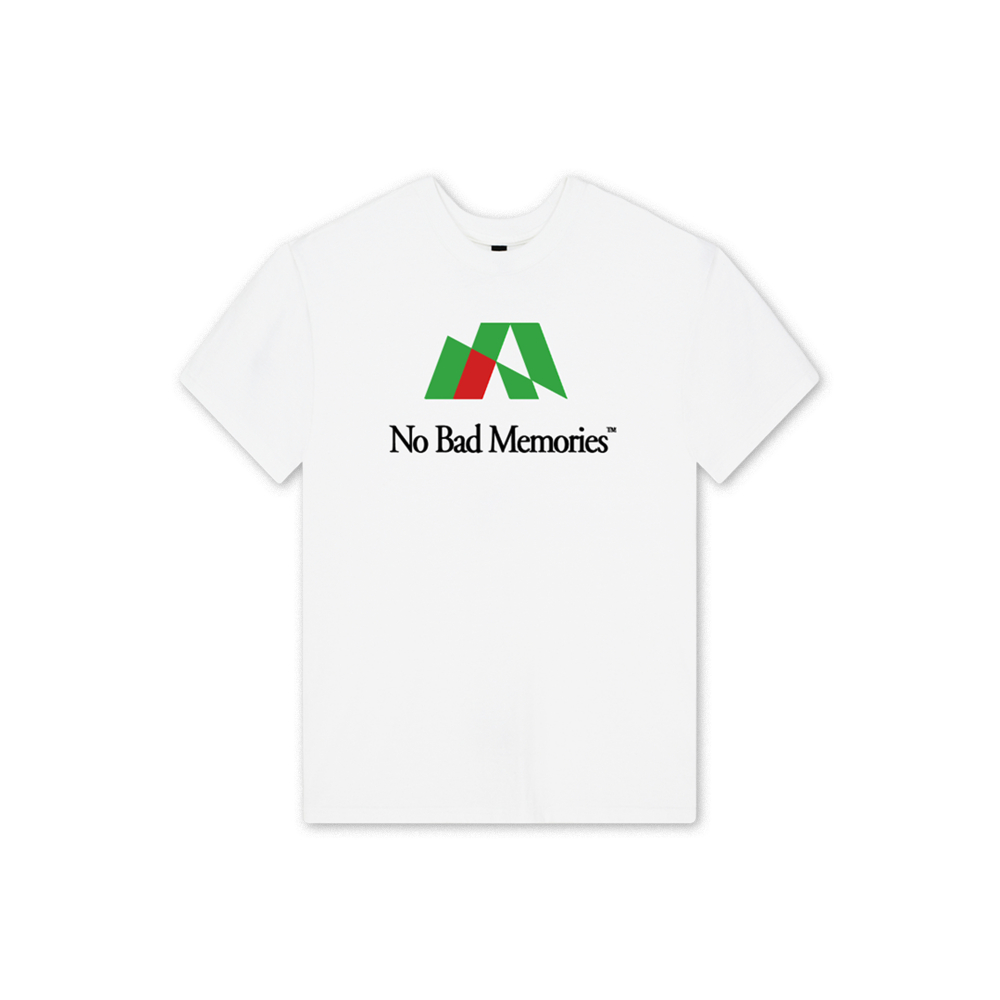 'No Bad Memories' White T-shirt