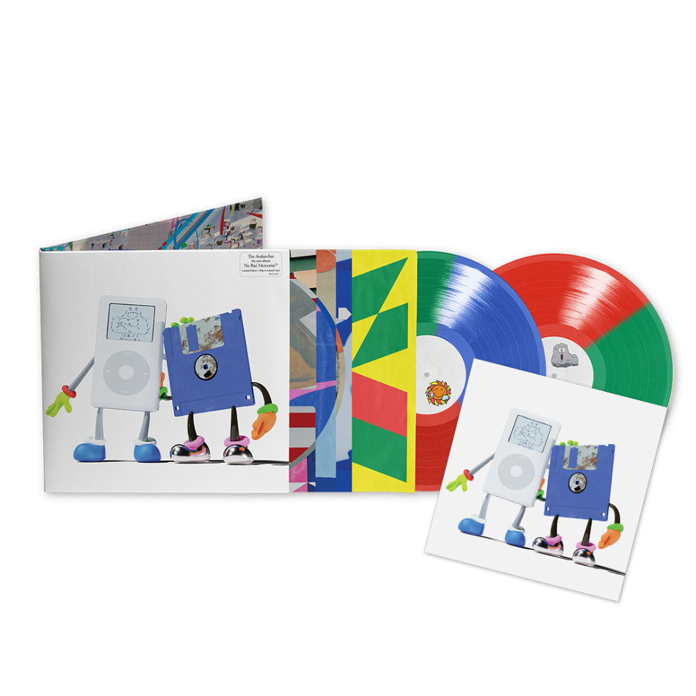 'No Bad Memories' (Exclusive Limited Edition Trio [RGB] 2LP) + Signed Art Card