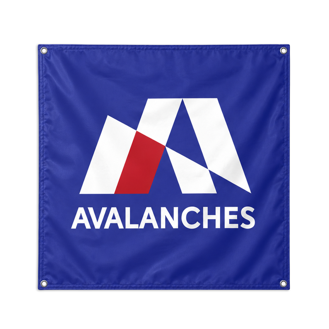 Avalanches Blue Flag
