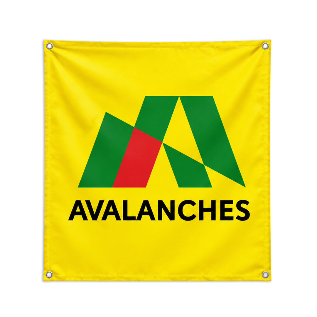 Avalanches Yellow Flag
