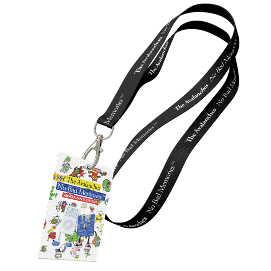 The Avalanches Limited Edition Holographic Tour Laminate
